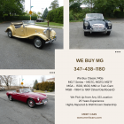 1952 MGTD Older Restoration Very Presentable